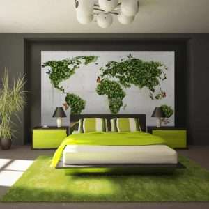 Fototapet Butterfly garden