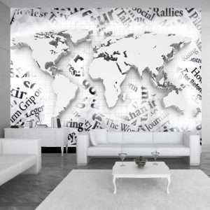 Fototapet The world of newspapers